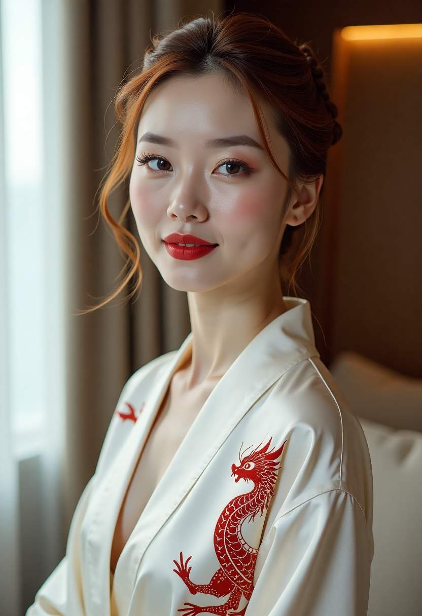 青柠绘制漫画人物的直播封面